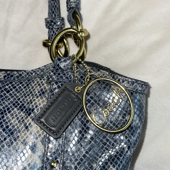 Coach Alexandra Python tote bag - Picture 2 of 12